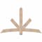 Ekena Millwork Alberta Smooth Timber Gable Bracket, Douglas Fir, 72"W x 45"H x 1 1/2"D x 5 1/2"F, 15/12 Pitch GBW072X45X0206ALB00SDF - alternate 1